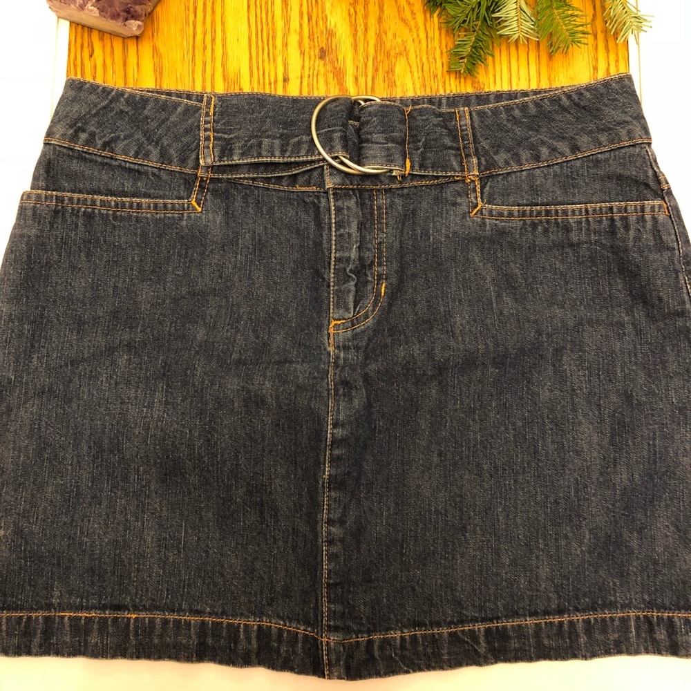 Jean Mini Skirt